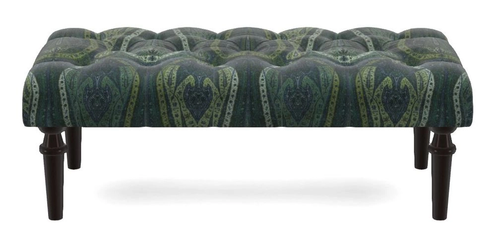 Bespoke Small Buttoned Footstools