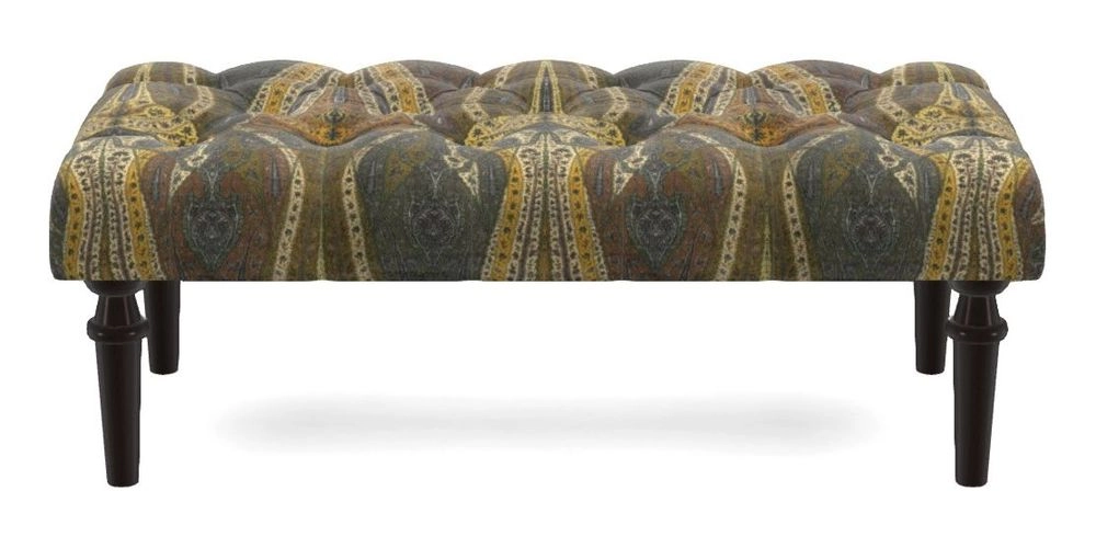 Bespoke Small Buttoned Footstools