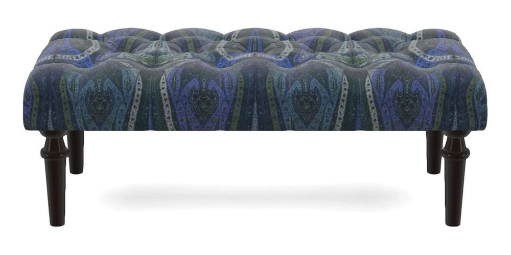 Bespoke Small Buttoned Footstools