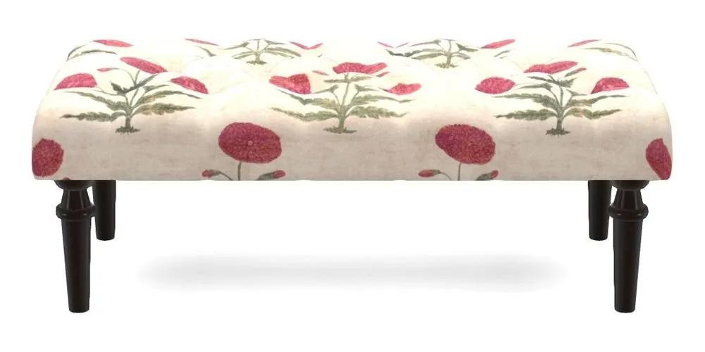 Bespoke Small Buttoned Footstools