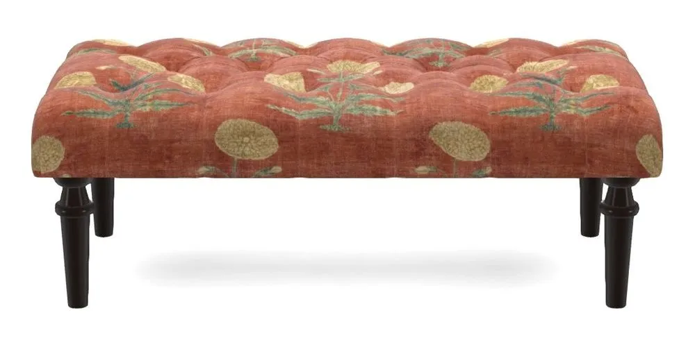 Bespoke Small Buttoned Footstools