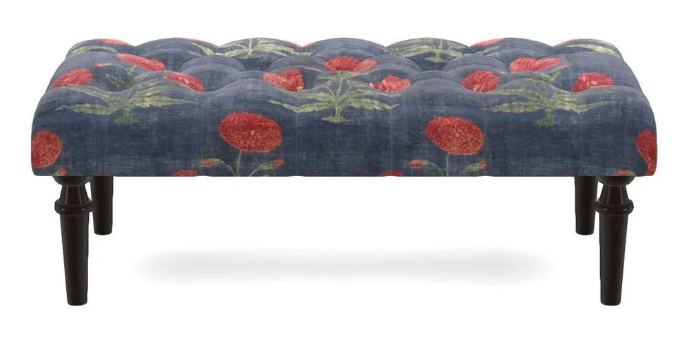 Bespoke Small Buttoned Footstools