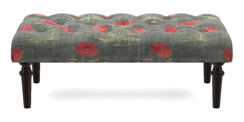 Bespoke Small Buttoned Footstools