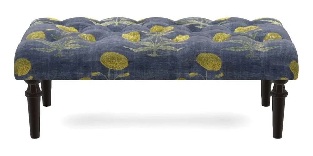 Bespoke Small Buttoned Footstools