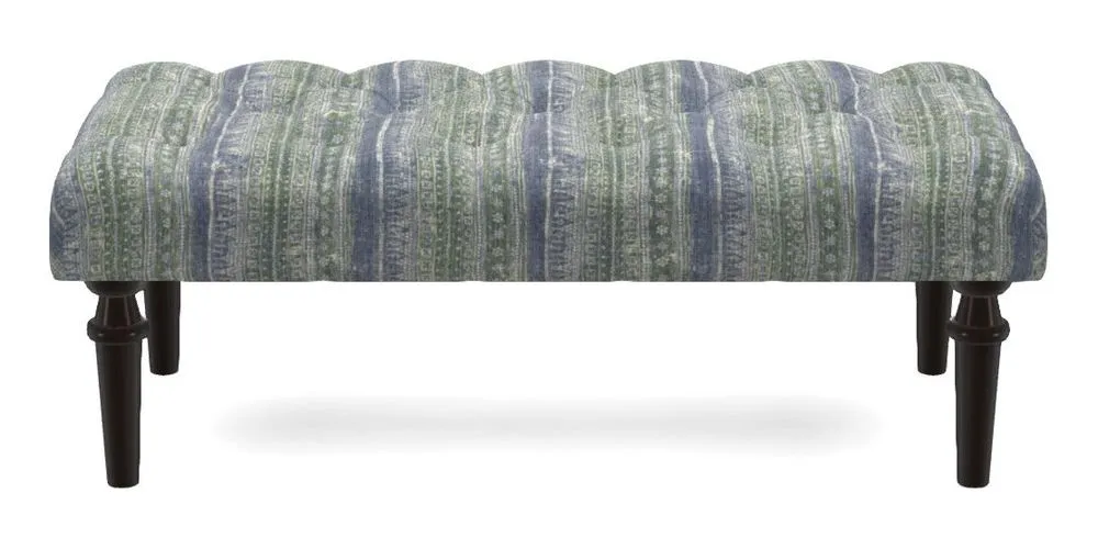 Bespoke Small Buttoned Footstools