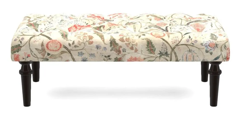 Bespoke Small Buttoned Footstools