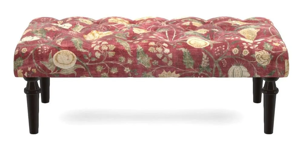 Bespoke Small Buttoned Footstools