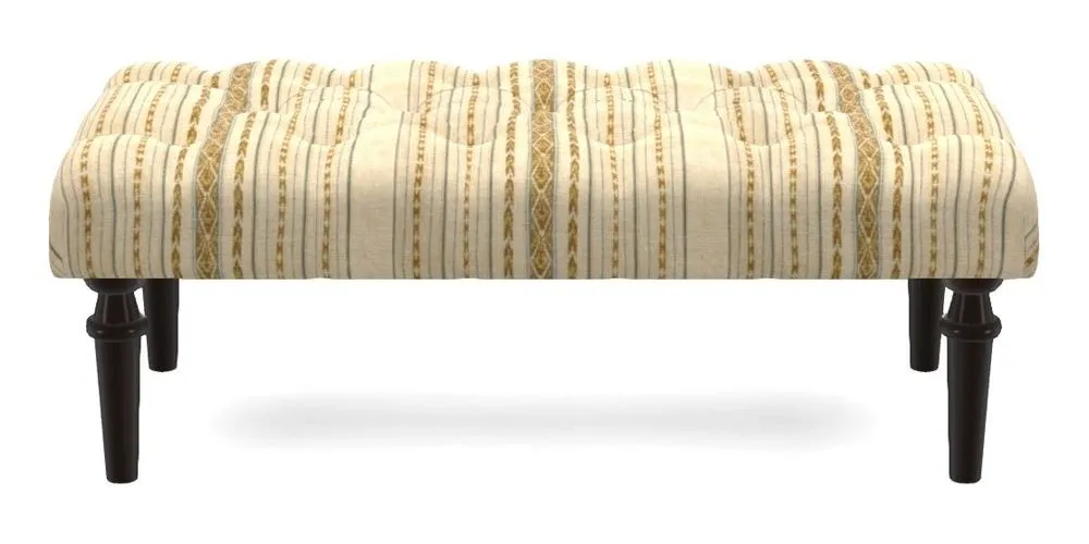 Bespoke Small Buttoned Footstools