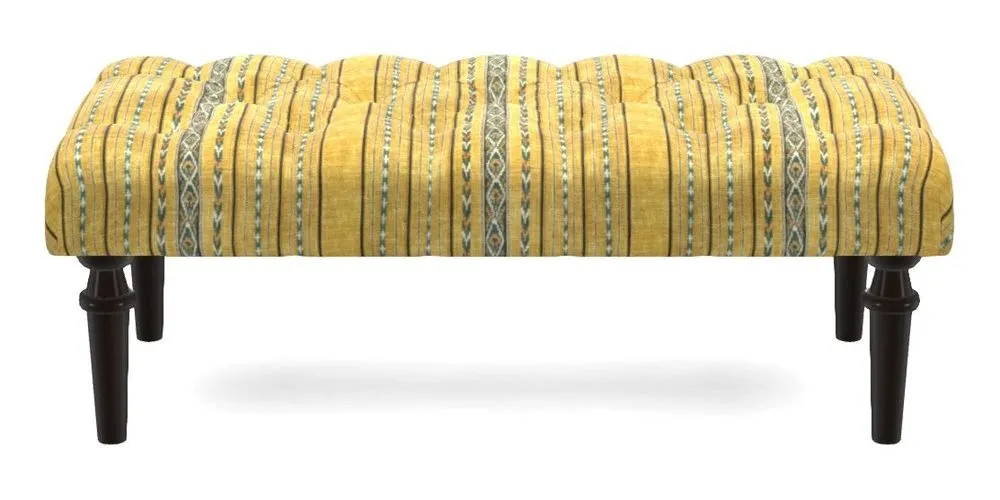 Bespoke Small Buttoned Footstools