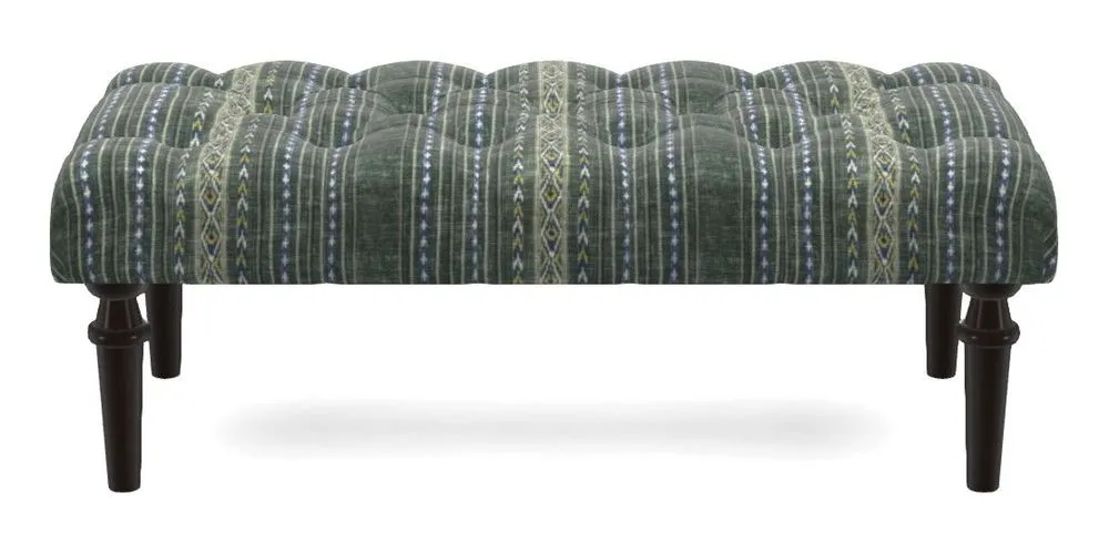 Bespoke Small Buttoned Footstools