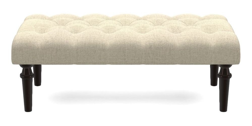 Small Buttoned Footstool