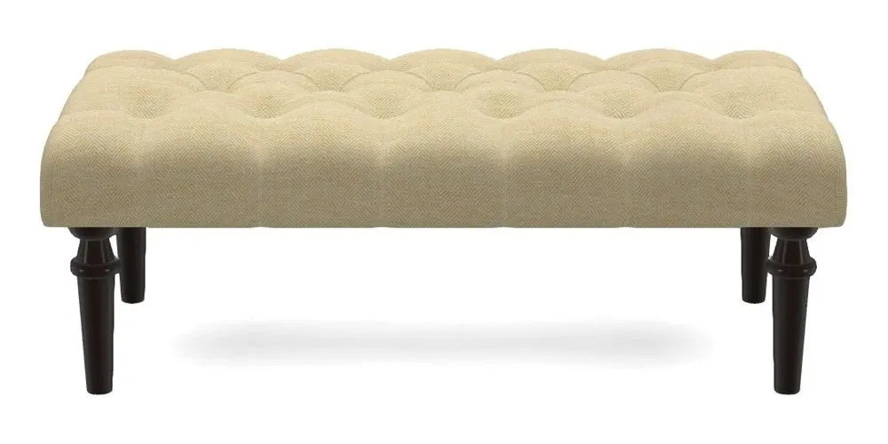 Bespoke Small Buttoned Footstools