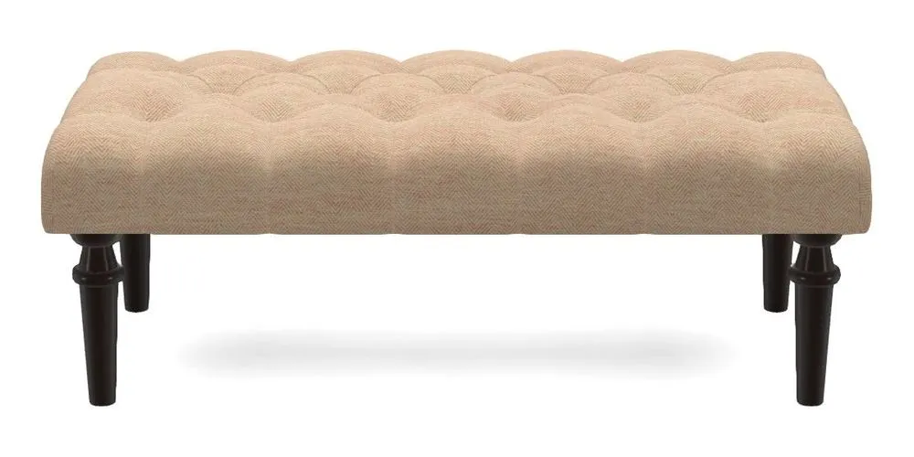 Bespoke Small Buttoned Footstools