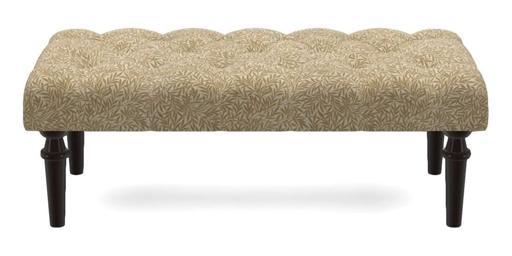 Small Buttoned Footstool