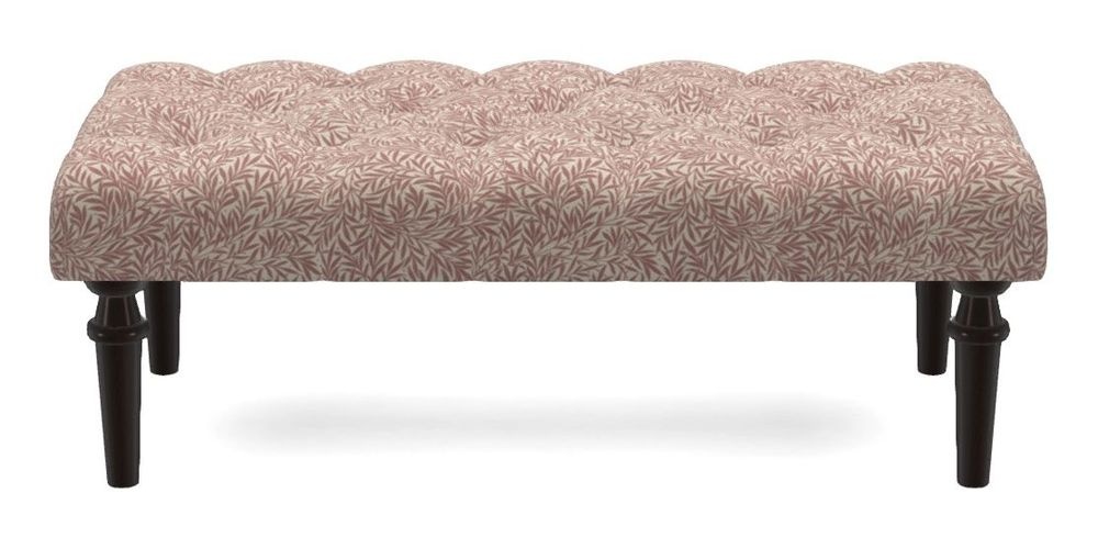 Small Buttoned Footstool