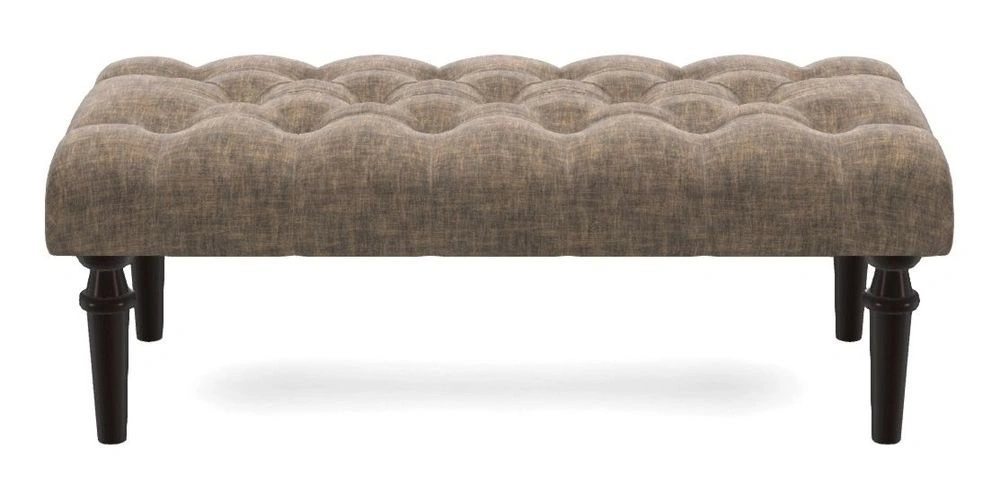 Small Buttoned Footstool