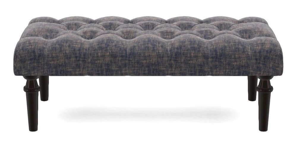 Small Buttoned Footstool