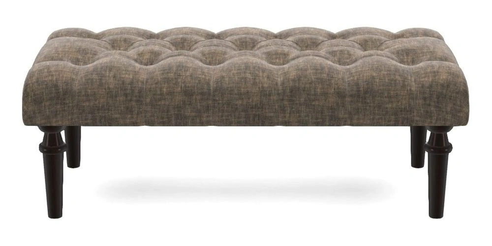 Small Buttoned Footstool