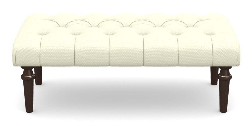 Product photograph of Pentlow Footstool Large Footstool In Basket Weave - Cream from Sofas and Stuff Limited