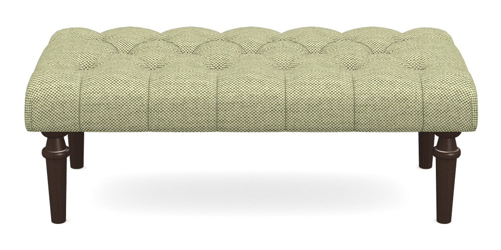 Product photograph of Pentlow Footstool Large Footstool In Basket Weave - Sage from Sofas and Stuff Limited