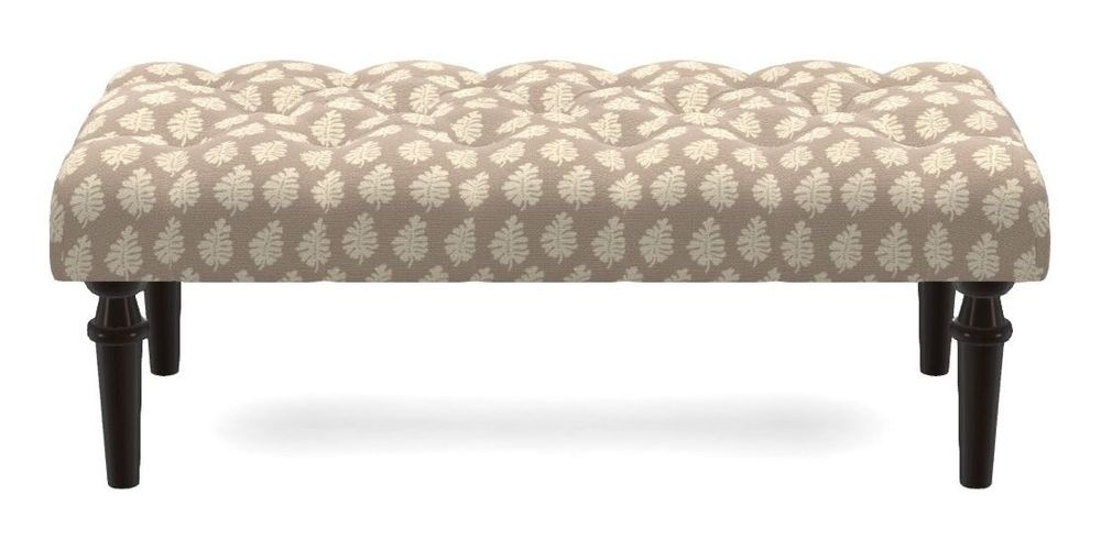 Small Buttoned Footstool