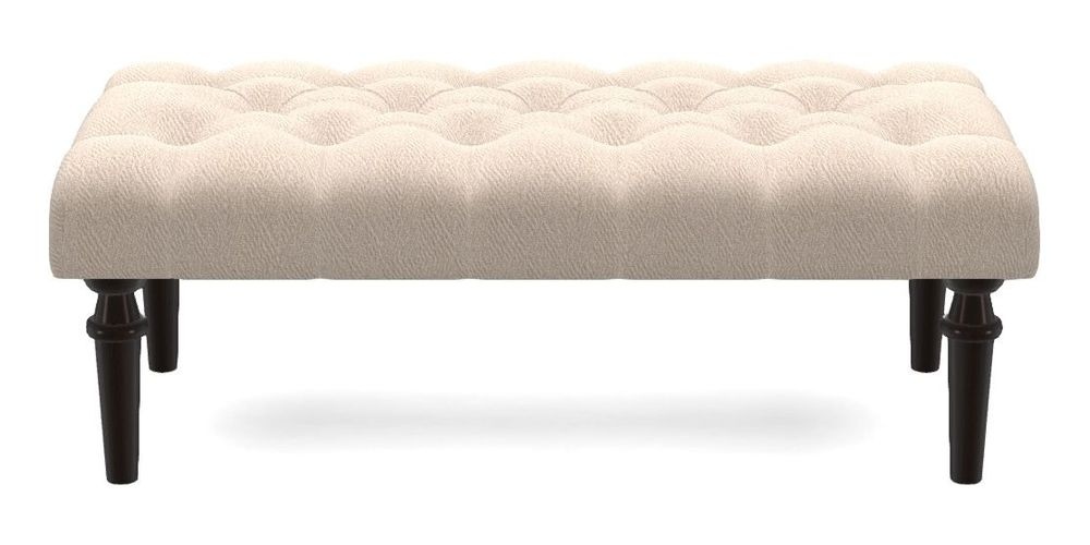 Small Buttoned Footstool