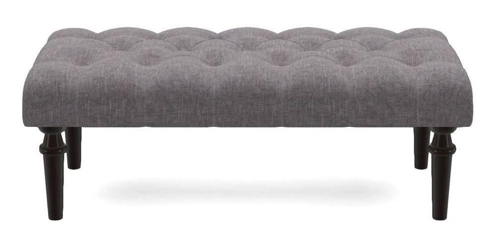 Small Buttoned Footstool