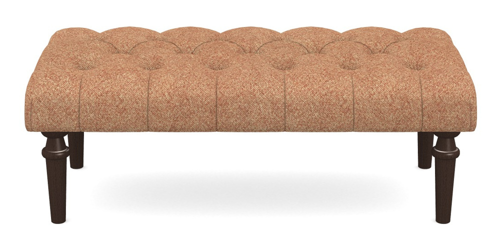 Product photograph of Pentlow Footstool Large Footstool In Cloth 22 Weaves - Grand Teton - Amber from Sofas and Stuff Limited