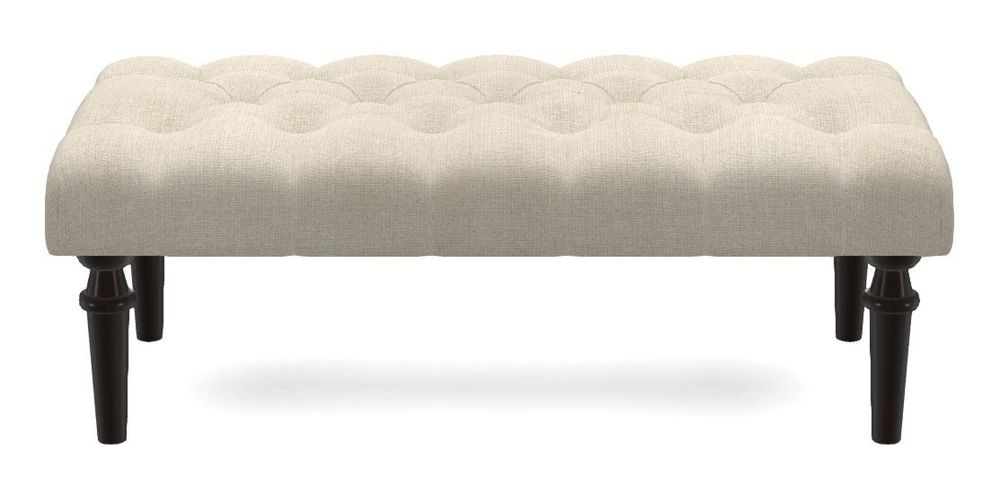 Small Buttoned Footstool