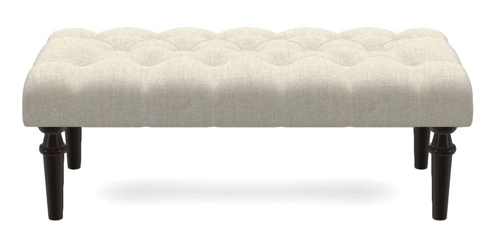 Small Buttoned Footstool