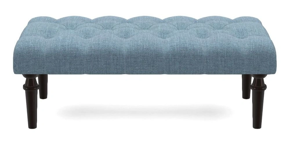 Small Buttoned Footstool