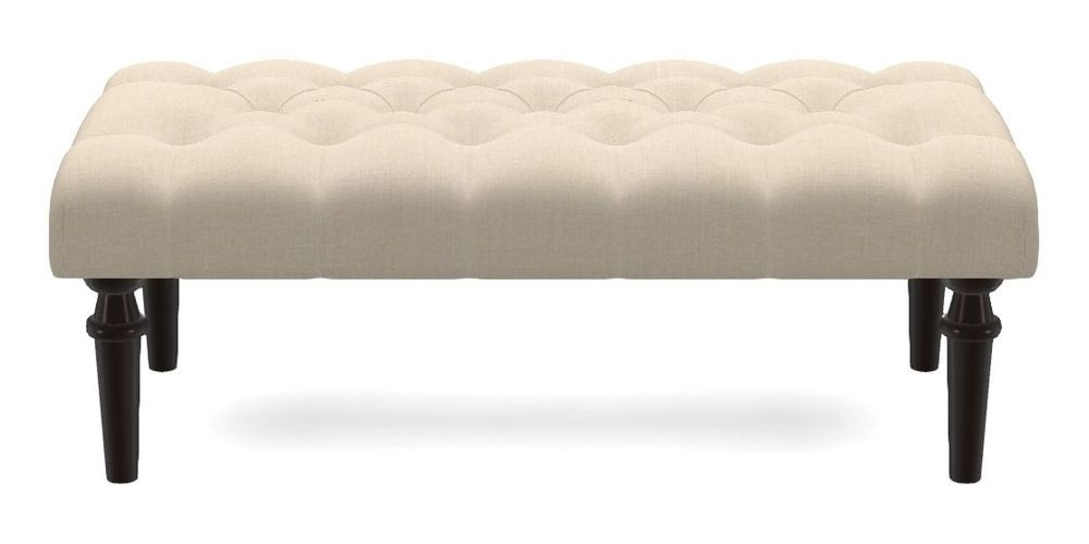 Small Buttoned Footstool