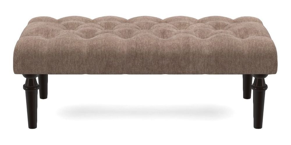 Small Buttoned Footstool