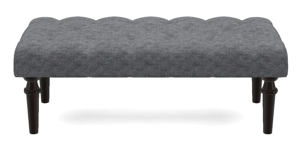 Small Buttoned Footstool