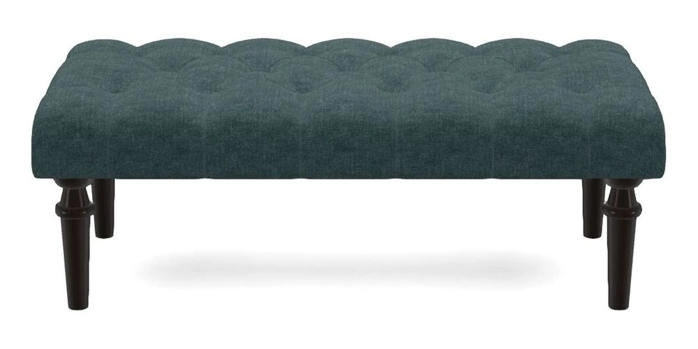 Small Buttoned Footstool