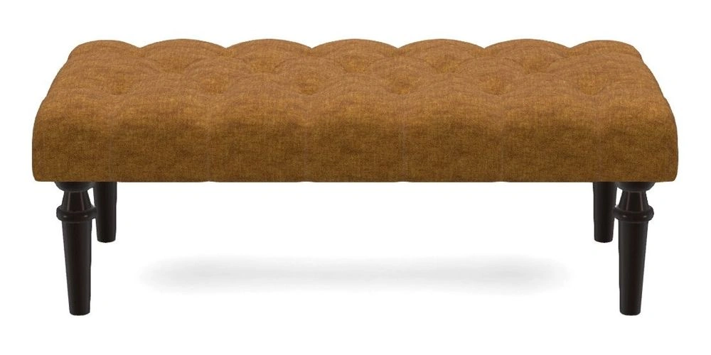 Small Buttoned Footstool