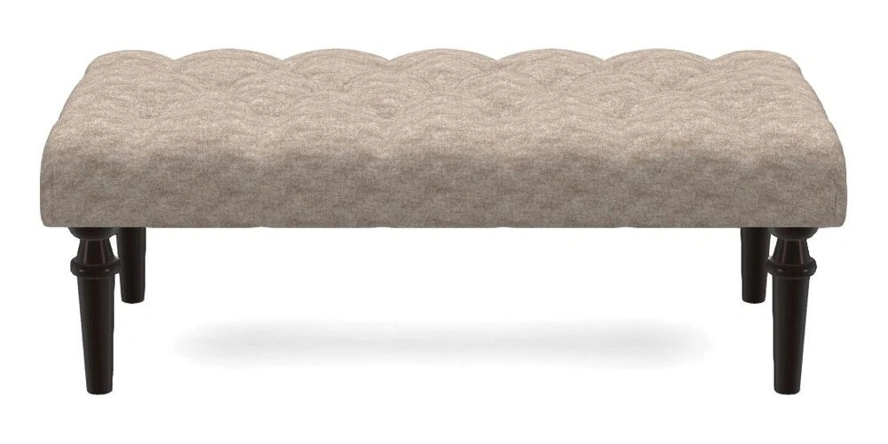 Small Buttoned Footstool