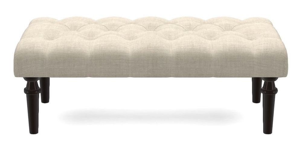 Small Buttoned Footstool