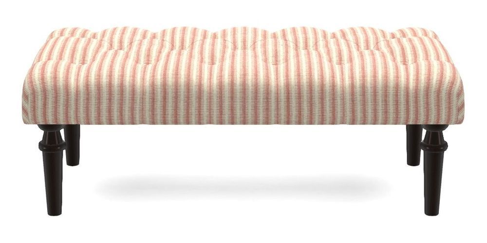 Small Buttoned Footstool