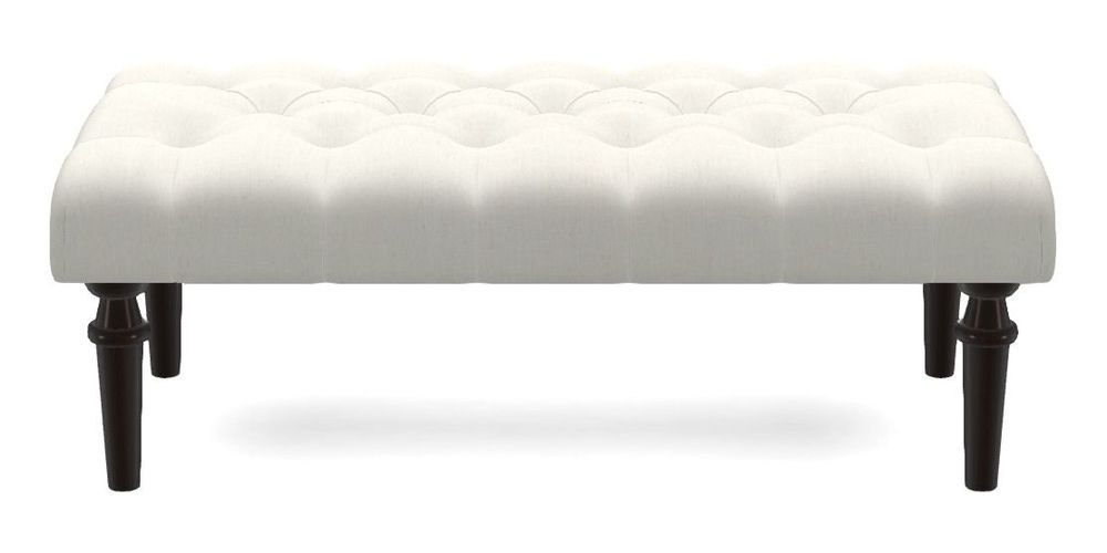 Small Buttoned Footstool