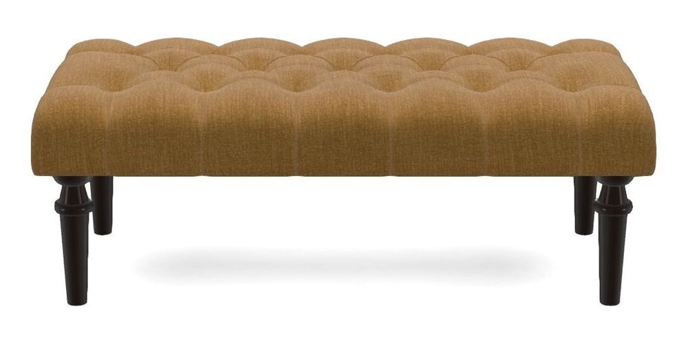 Small Buttoned Footstool