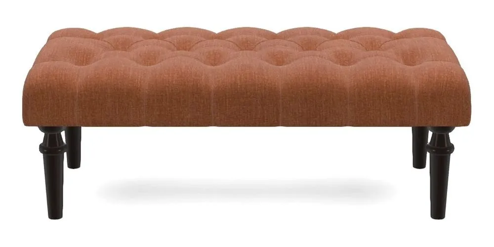 Small Buttoned Footstool