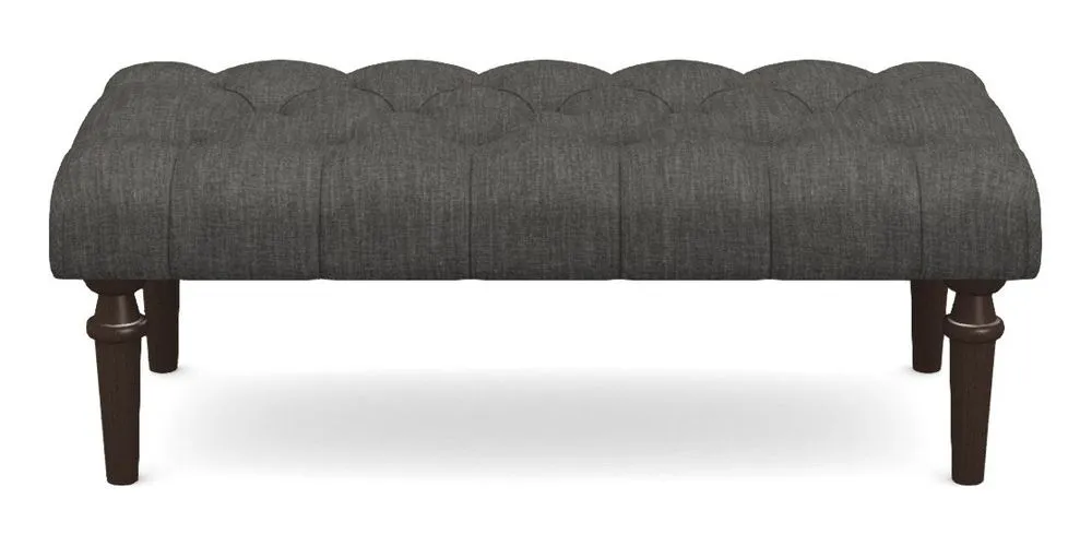 Small Buttoned Footstool