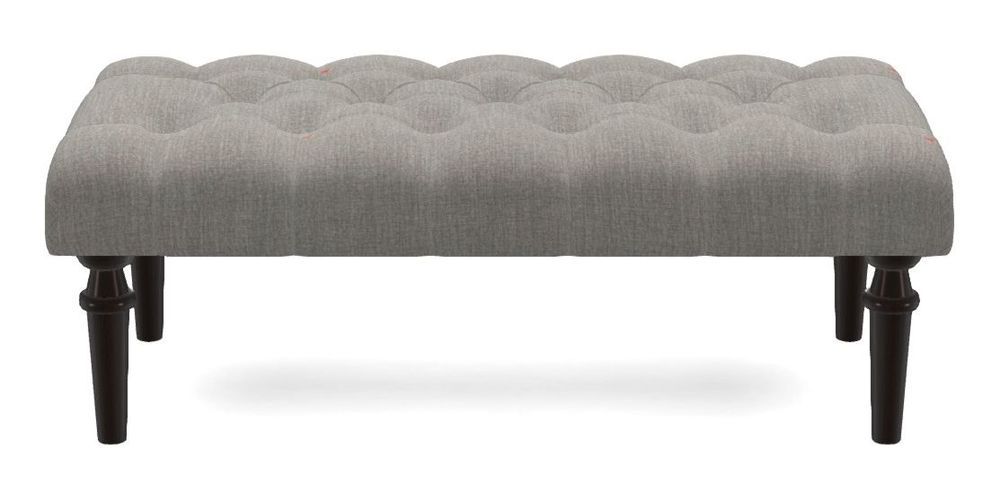 Small Buttoned Footstool