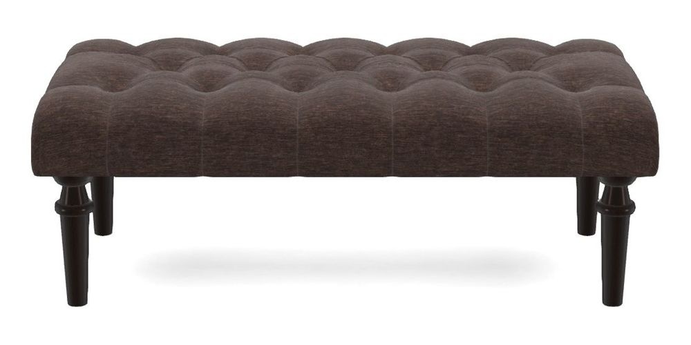 Small Buttoned Footstool