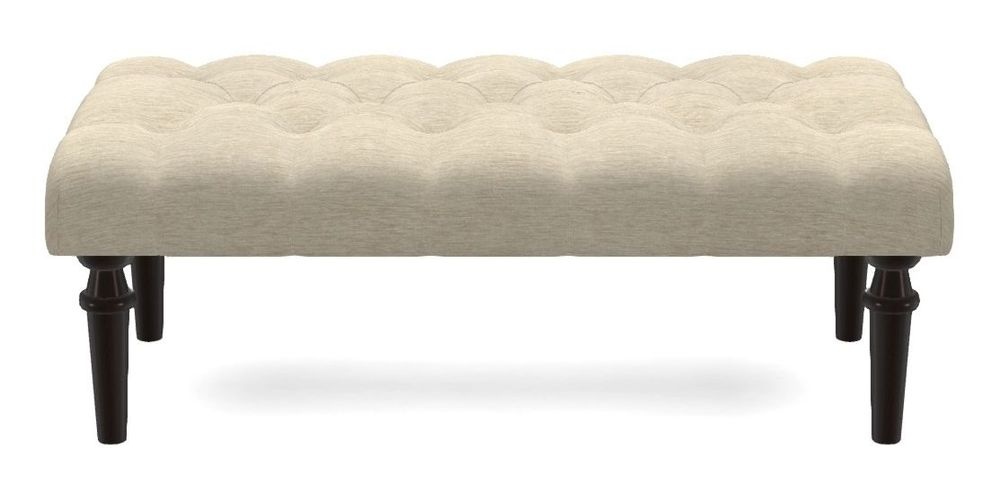 Small Buttoned Footstool