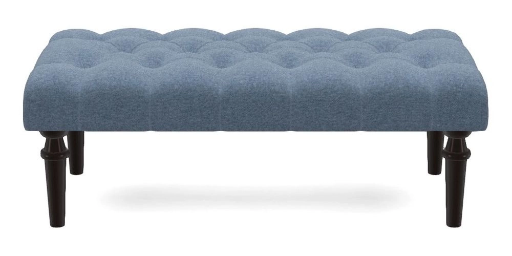 Small Buttoned Footstool