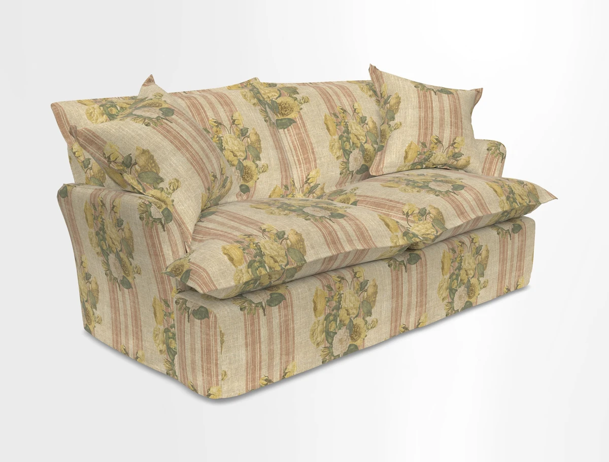 St Ives 2.5 seater sofa in Two Tone Plain Biscuit