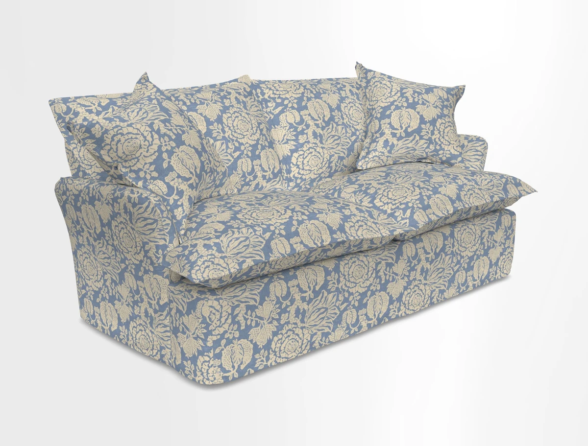 St Ives 2.5 seater sofa in Two Tone Plain Biscuit