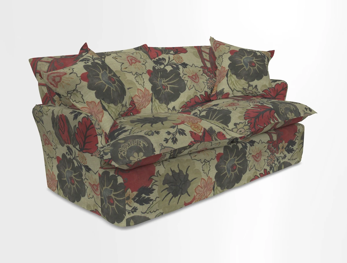 St Ives 2.5 seater sofa in Two Tone Plain Biscuit